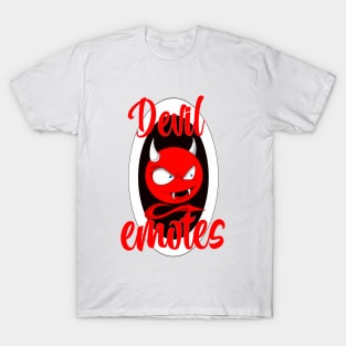 Devil emotes T-Shirt